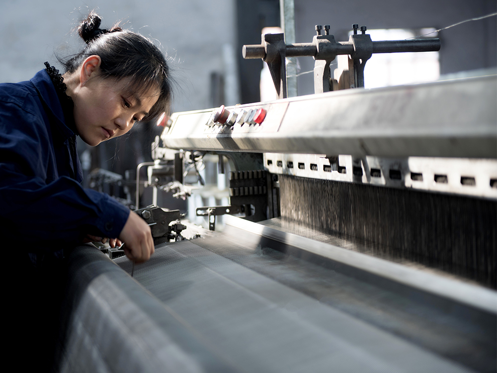 不(bù)鏽鋼網生(shēng)産展示