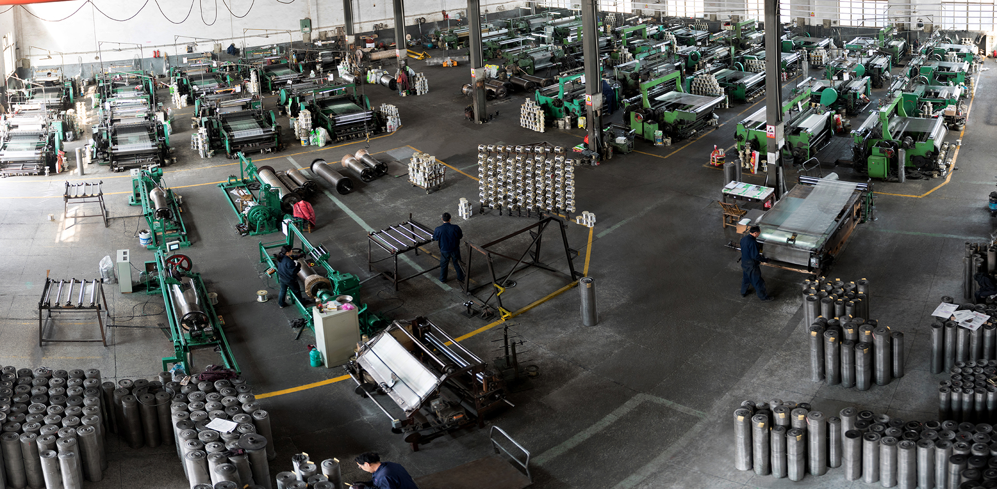 篩網車(chē)間(jiān)全景展示